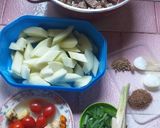 Gambar langkah 1 resipi Lontong Sayur Cap Go Meh.
