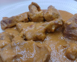 Foto del paso 12 de la receta: Abanico Ibérico en Salsa española al vermut