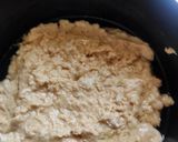 A picture of step 5 of Peach cobbler.