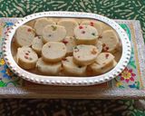 A picture of step 4 of Coconut Tutty Fruity Burfi (No Fire Recipe).
