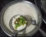 A picture of step 5 of Stuffed Dahi Vada.