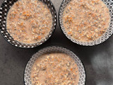 Carrot cake fit de avena y chía
