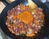 Une image de l'étape 9 de Bœuf aux pommes et carottes sauce citron poivron.