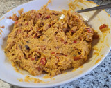 Foto del paso 6 de la receta: Hamburguesa de Garbanzos especiados, cebolla y pimiento rojo
