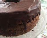 Foto del paso 11 de la receta: Budín de chocolate relleno de banana, choco, almendras y crema