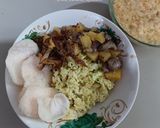 Foto langkah ke 5 dari resep Nasi Goreng Opor Ayam.