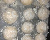 A picture of step 13 of Burger stuffed potatoes bread.