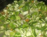 Foto del paso 1 de la receta: Pepinos con carne