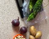 Kaju, karela batetanu shakCashews, Bittergourd and potato curry recipe step 1 photo