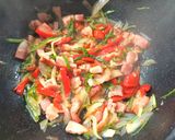Búbos zöldbab minden jóval tálalva💥 recept fázis 1 fotója
