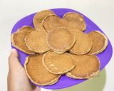 Foto langkah ke 3 dari resep Banana oat pancake (Dorayaki).