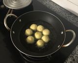 Hình bước làm 3 của món Bánh khoai lang nhân chà bông 🍠
