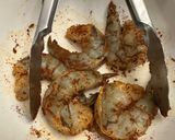 A picture of step 1 of Mexican Garlic Shrimp with Pierogies.