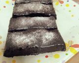 Foto langkah ke 6 dari resep Flourless brownies with chocolate ganache#keto.