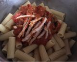 Foto del paso 4 de la receta Tortiglioni, con pisto, receta de aprovechamiento