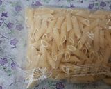 A picture of step 1 of Red sauce vegetables Italian pasta.
