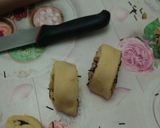 Une image de l'étape 4 de Pain suisse chocolat et raisins secs saveurs orientale.