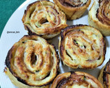 Foto del paso 9 de la receta: Hojaldres de calabacín, york y queso en airfryer