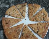 A picture of step 6 of Kheema naan.