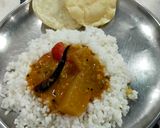 A picture of step 4 of White Pumpkin Sambhar.
