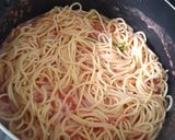 Foto del paso 5 de la receta: Spaghetti rojo con carne molida!! 🤤