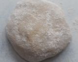 A picture of step 1 of Aaloo corn Paranthas.