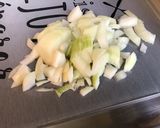 Une image de l'étape 3 de Soleil de fondue de poireaux au jus de sanglier et mortadelle de Bologne.