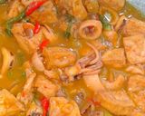 Foto langkah ke 3 dari resep Tauco cumi + tahu.