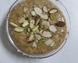 A picture of step 8 of Walnut halwa.