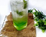 Foto langkah ke 4 dari resep Es Mojito Sirup Melon.