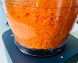 A picture of step 1 of Carrot halwa in microwave.
