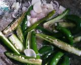Foto langkah ke 3 dari resep Labu Siam cabe hijau tumis.