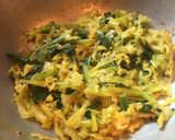 A picture of step 5 of Winter Veggie Dry Curry.