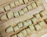 Foto del paso 4 de la receta: ÑOQUIS CROCANTES AL PESTO – 100% Vegan – 100% Gluten free