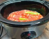 Toszkán pacal pikáns szószban-Trippa in salsa piccante /slow cookerben is recept fázis 6 fotója