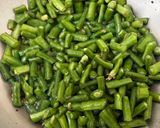 A picture of step 2 of Yard long beans sabji.