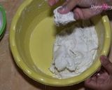 Foto langkah ke 3 dari resep Kue Ku isi Kacang Hijau.