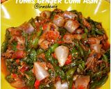 Foto langkah ke 6 dari resep Tumis Genjer Cumi Asin.
