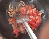 A picture of step 3 of Tomato masala.