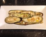 A picture of step 4 of Melanzane arrostite - Grilled aubergines 🍆🍆.