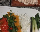 Foto del paso 5 de la receta: Tarta de pollo y base cremosa de ricota (masa casera)