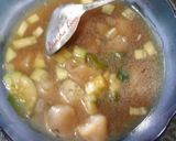 Foto langkah ke 5 dari resep Tekwan Ebi Kuah Kental Simple.
