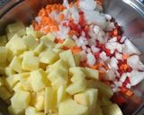 Foto del paso 4 de la receta: Alitas rebozadas con polenta y revuelto con lo que hay.!!!!