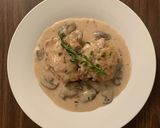 รูปขั้นตอนการทำที่ 8 ของ Chicken Fricassee 🐔