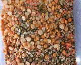 A picture of step 1 of Multidal mix Chila.