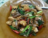 Foto langkah ke 5 dari resep Ayam Tumis Lada Hitam (simple).