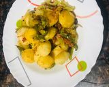 A picture of step 5 of Instant Fried mini idli.