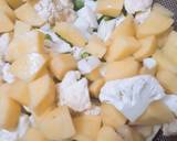 Aloo gobhi mater veg recipe step 2 photo