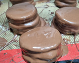 Foto del paso 6 de la receta: SÚPER ALFAJORES DE CHOCOLATE ❤️