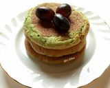 Foto langkah ke 5 dari resep Japanese Matcha Souffle Pancake.